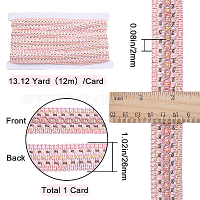Отделка полиэфирной тесьмой OCOR-WH0085-04C-1
