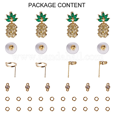 DIY серьги решений DIY-SC0004-08G-1