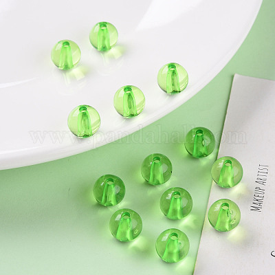 Прозрачные акриловые бусины&nbsp;MACR-S370-A10mm-734-1