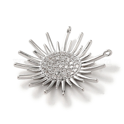 Латунные микро проложить кубического циркония подвески KK-H455-41P-1