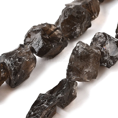 Природный дымчатый кварц нитей бисера&nbsp;G-S386-C08-1