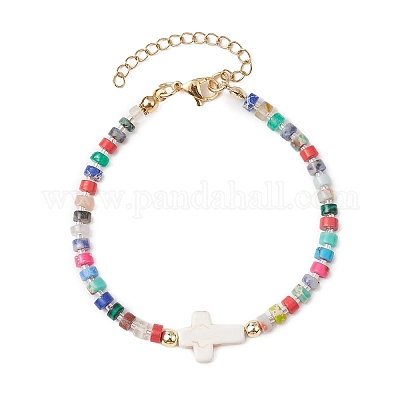 Браслеты из натуральных и синтетических драгоценных камней для женщин и мужчин BJEW-JB11467-1