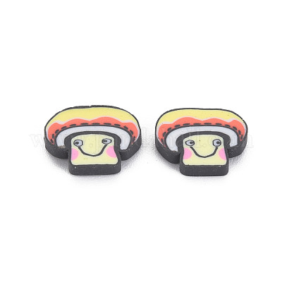 Кабошоны из полимерной глины ручной работы осенняя тема CLAY-N006-104-1