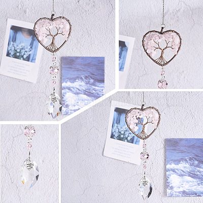 Большие подвесные украшения HJEW-SZ0001-32E-1