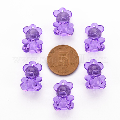 Прозрачные акриловые подвески&nbsp;TACR-S151-01B-747-1