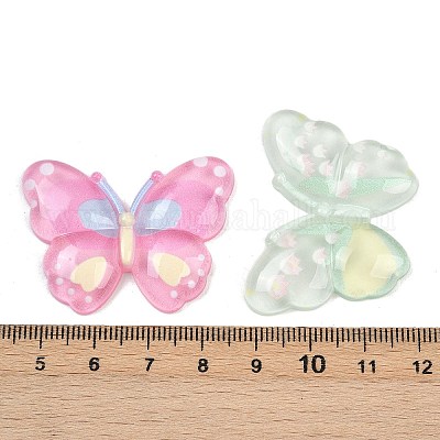 Прозрачного акрилового кабошонов KY-P022-07M-1