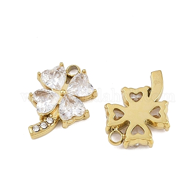 Подвески из стекла из нержавеющей стали 304 STAS-P415-05G-02-1