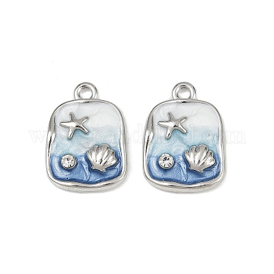 Подвески из сплава и страза PALLOY-P311-02P-1