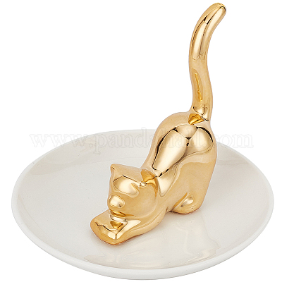 Фарфоровый поднос для украшений AJEW-WH0401-57-1