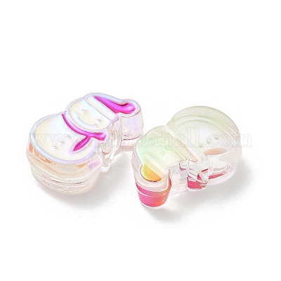 Uv акриловые покрытия бусины OACR-Z021-02H-1