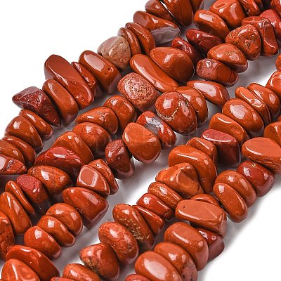Натуральные красные яшмы бусы пряди G-A285-A08-01-1