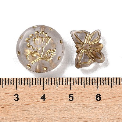 Прозрачные акриловые бусины MACR-L005-05H-1