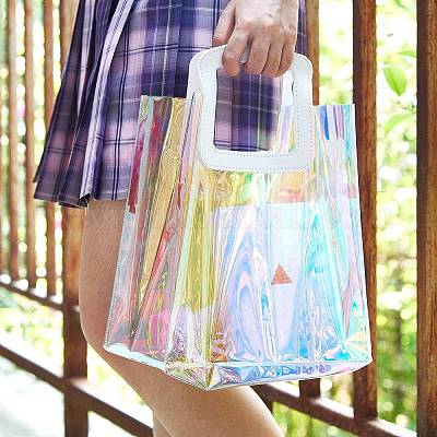 2 цветная прозрачная сумка из пвх для лазера ABAG-SZ0001-03A-1