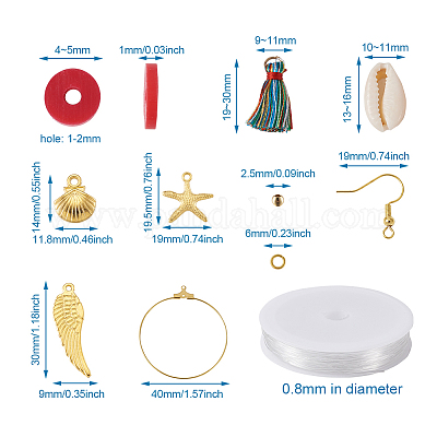 Сделай сам серьги DIY-TA0002-68-1