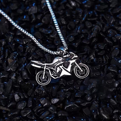 Ожерелье с подвеской из сплава мотоцикла FS-WGFC55A-05-1