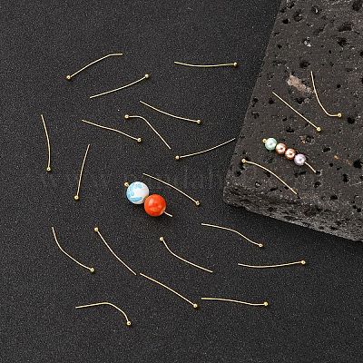 Контакты латунь шаровой головкой KK-R020-06G-1