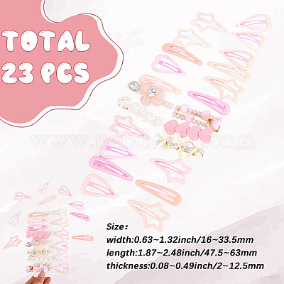 Заколки для волос из цинкового сплава PHAR-SP0001-10-1