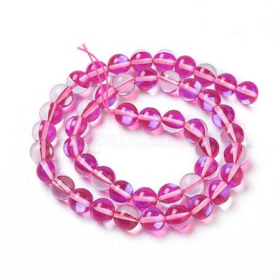 Синтетические лунные камни G-F143-8mm-11-1