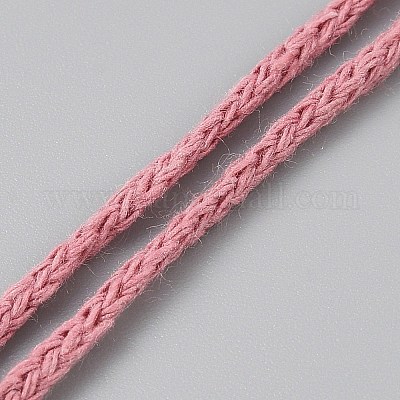 40 м полый хлопковый плетеный шнур OCOR-WH0100-43R-1