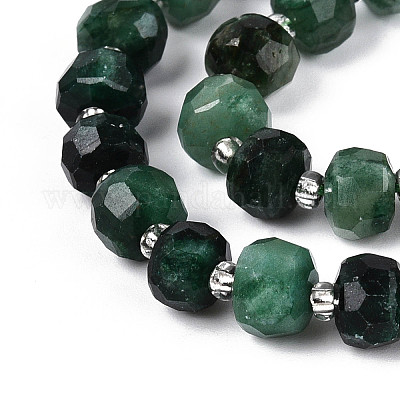 Бусины из натурального фуксита G-T144-A01-07-1