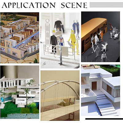 6 лист 2-х цветных пластин из АБС-пластика KY-BC0001-21-1