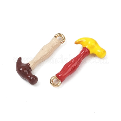 Подвески из эмали и сплава ENAM-P262-03G-M-1