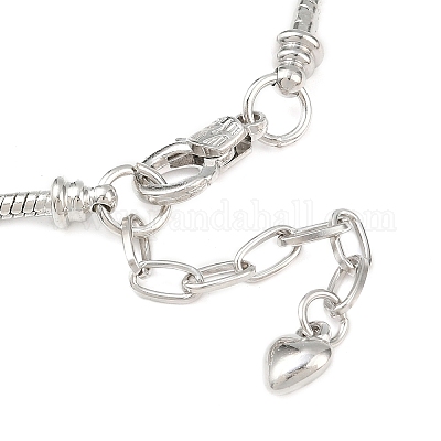 Латунные европейские браслеты стиль для ювелирных изделий X-KK-R031-06-1