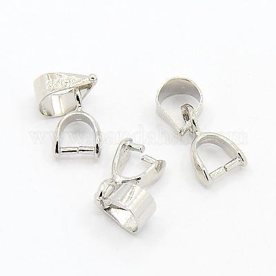 Класс латунный залог щепотки льда для изготовления кулона KK-M008-02P-NR-1