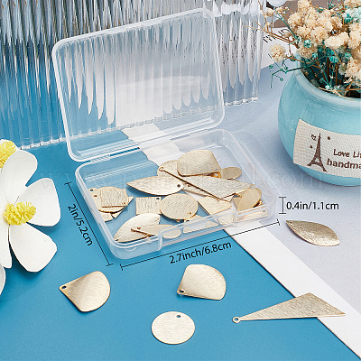 32шт 8 латунные подвески KK-SC0003-29-1