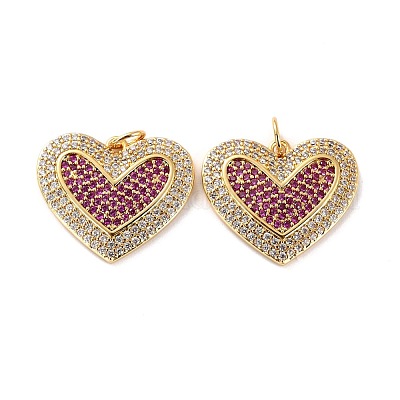 Латунные микро проложить кубического циркония подвески ZIRC-P092-040G-RS-1