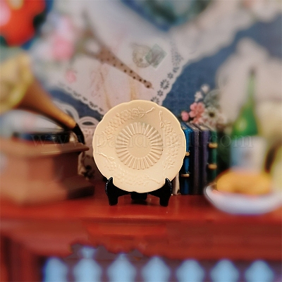 Тарелки обеденные круглые из сплава PW-WG8D78D-02-1