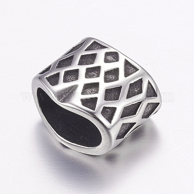 Бусины из нержавеющей стали 304&nbsp;STAS-P173-025AS-1