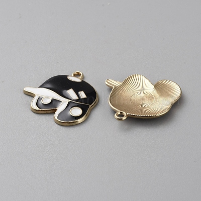 Подвески из эмали и сплава ENAM-CJC0010-36B-01-1