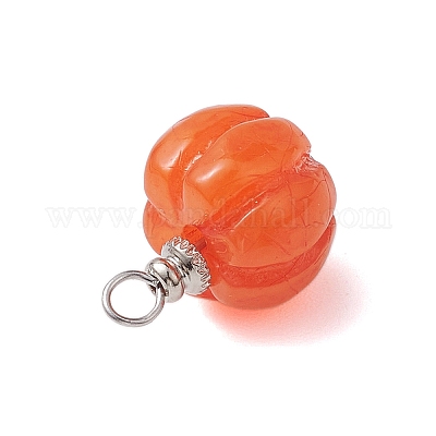 Подвески-овощи из непрозрачной смолы PALLOY-JF02766-01-1