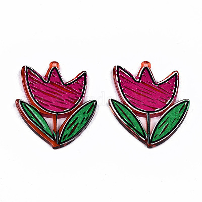 Прозрачные акриловые подвески&nbsp;LS-KY-T022-31-1