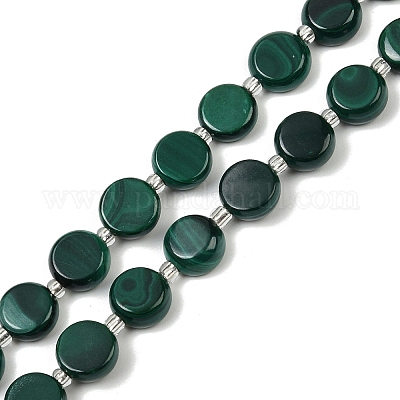 Природного малахита бисер нитей G-L630-D01-10mm-1