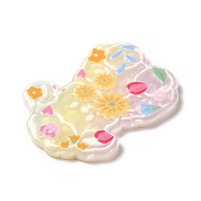 Печатные подвески из непрозрачного акрила SACR-G031-01D-1