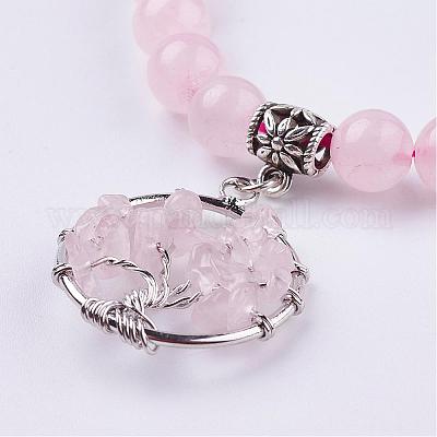 Браслеты драгоценный камень стрейч BJEW-F262-B03-1