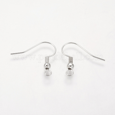 Латунные крючки для сережек KK-Q261-4-NF-1