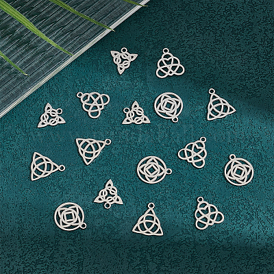 16 шт. 4 стиля подвески из хирургической нержавеющей стали 316 STAS-UN0058-25-1