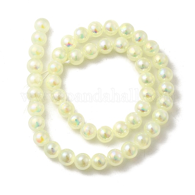 Покрытие прядей натуральными селенитовыми бусинами G-G120-A01-01-04-1