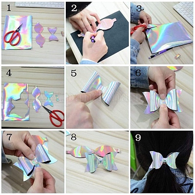 Лазерная ткань из искусственной кожи DIY-WH0387-04-1