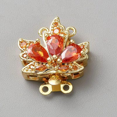 Позолоченные латунные застежки для коробок KK-CJC0001-40G-01-1