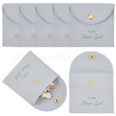 10шт бархатный мешочек с кнопкой ABAG-SP0001-42A-1