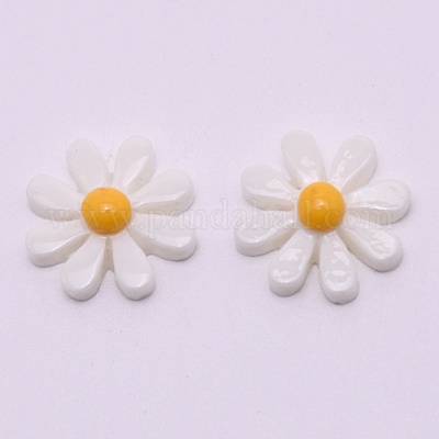 Кабошоны из смолы&nbsp;CRES-WH0005-01H-1