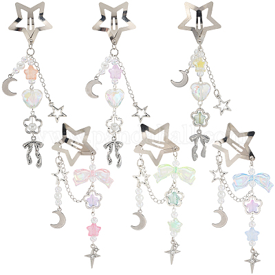 Набор для самостоятельного изготовления заколок для волос DIY-SC0030-30-1