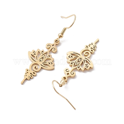 Серьги Dangel из нержавеющей стали EJEW-JE05771-01-1