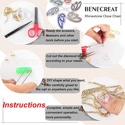 Цепочки из стразов CHC-R125-S6-01S-1