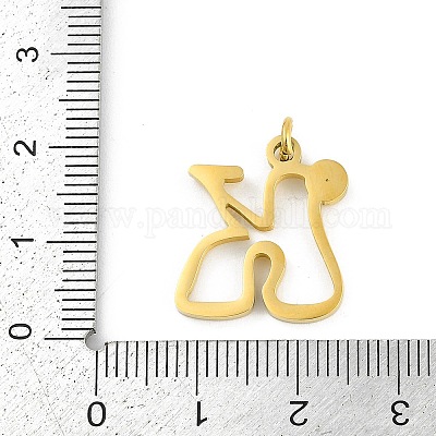 Подвески из нержавеющей стали 304 STAS-R137-01G-K-1