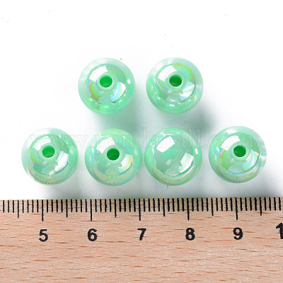 Непрозрачные акриловые бусины MACR-S370-D12mm-A05-1